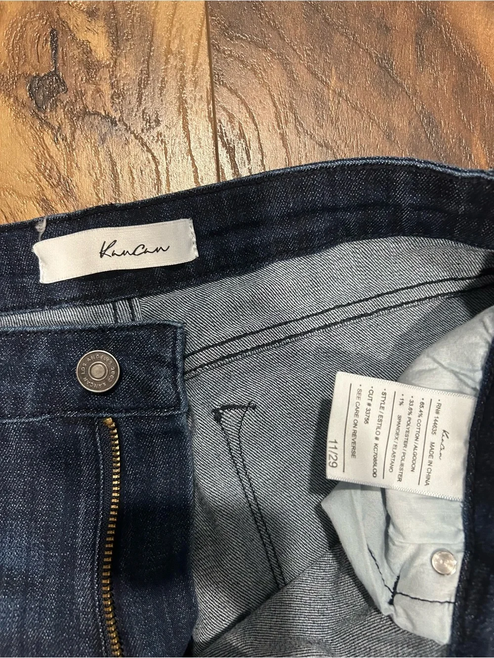 KanCan Women's Dark Blue Skinny Jeans